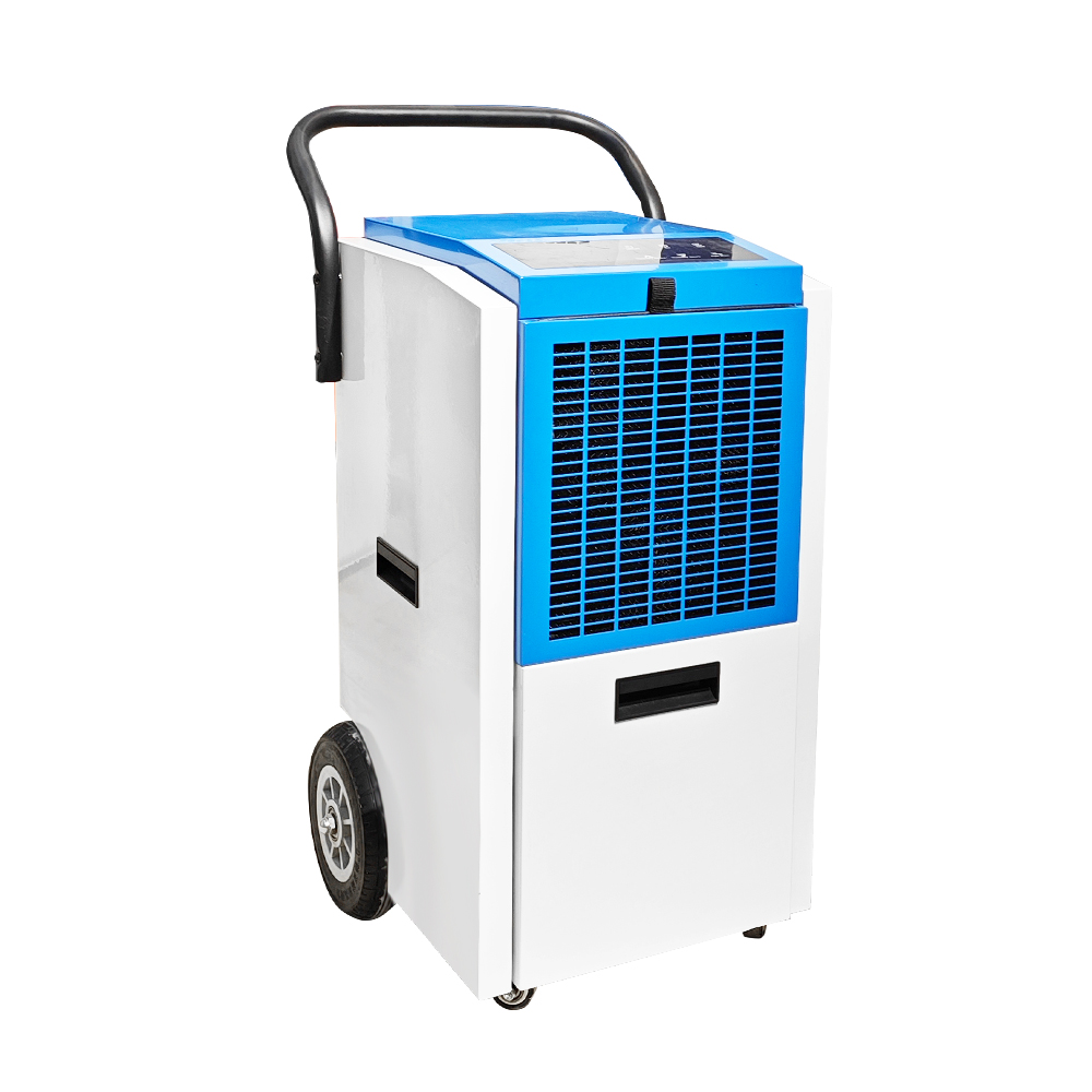 Portable Hand-Push Dehumidifier-Blue&white